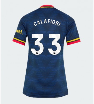 Arsenal Riccardo Calafiori #33 Replika Bortatröja Damer 2026-27 Kortärmad